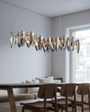 WOMO Smoked Crystal Linear Chandelier-WM2188 thumbnail