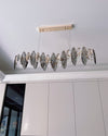 WOMO Smoked Crystal Linear Chandelier-WM2188 thumbnail