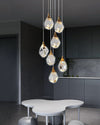 WOMO Rock Crystal Rain Chandelier-WM2189 thumbnail