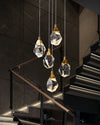 WOMO Rock Crystal Rain Chandelier-WM2189 thumbnail