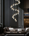 WOMO Rock Crystal Rain Chandelier-WM2189 thumbnail