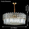 WOMO Shield Crystal Round Chandelier-WM2190 thumbnail
