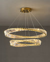 WOMO Möbius Crystal Prism Circular Chandelier-WM2191 thumbnail