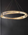 WOMO Möbius Crystal Prism Circular Chandelier-WM2191 thumbnail