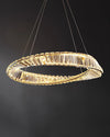 WOMO Möbius Crystal Prism Circular Chandelier-WM2191 thumbnail