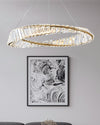 WOMO Möbius Crystal Prism Circular Chandelier-WM2191 thumbnail
