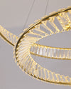 WOMO Möbius Crystal Prism Circular Chandelier-WM2191 thumbnail