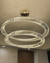 WOMO Möbius Crystal Prism Circular Chandelier-WM2191 thumbnail