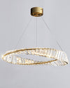 WOMO Möbius Crystal Prism Circular Chandelier-WM2191 thumbnail
