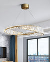 WOMO Möbius Crystal Prism Circular Chandelier-WM2191 thumbnail
