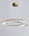 WOMO Möbius Crystal Prism Circular Chandelier-WM2191 thumbnail