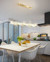 WOMO Twist Linear Crystal Chandelier-WM2193 thumbnail