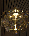 WOMO Mirrored Lucite Chandelier-WM2197 thumbnail