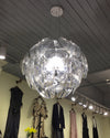WOMO Mirrored Lucite Chandelier-WM2197 thumbnail