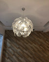 WOMO Mirrored Lucite Chandelier-WM2197 thumbnail