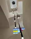 WOMO Cone Spiral Cascading Chandelier-WM2204 thumbnail