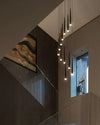 WOMO Cone Spiral Cascading Chandelier-WM2204 thumbnail