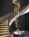 WOMO Cone Spiral Cascading Chandelier-WM2204 thumbnail