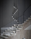 WOMO Cone Spiral Cascading Chandelier-WM2204 thumbnail