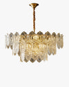 WOMO Tiered Textured Glass Chandelier-WM2208 thumbnail