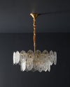 WOMO Tiered Textured Glass Chandelier-WM2208 thumbnail