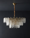 WOMO Tiered Textured Glass Chandelier-WM2208 thumbnail