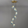 WOMO Peacock Blue Art Glass Pendant Light-WM2213a thumbnail
