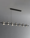 WOMO Glass Brass Linear Chandelier-WM2219A thumbnail