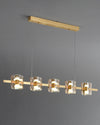 WOMO Glass Brass Linear Chandelier-WM2219A thumbnail