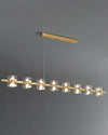 WOMO Glass Brass Linear Chandelier-WM2219A thumbnail
