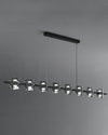 WOMO Glass Brass Linear Chandelier-WM2219A thumbnail