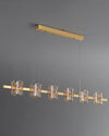 WOMO Glass Brass Linear Chandelier-WM2219A thumbnail