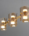 WOMO Glass Brass Linear Chandelier-WM2219A thumbnail