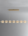 WOMO Glass Brass Linear Chandelier-WM2219A thumbnail