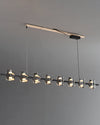 WOMO Glass Brass Linear Chandelier-WM2219B thumbnail
