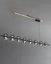 WOMO Glass Brass Linear Chandelier-WM2219B thumbnail