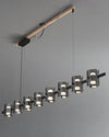 WOMO Glass Brass Linear Chandelier-WM2219B thumbnail