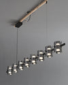 WOMO Glass Brass Linear Chandelier-WM2219B thumbnail