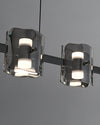 WOMO Glass Brass Linear Chandelier-WM2219B thumbnail
