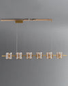 WOMO Glass Brass Linear Chandelier-WM2219B thumbnail