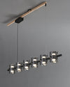 WOMO Glass Brass Linear Chandelier-WM2219B thumbnail