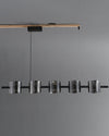 WOMO Glass Brass Linear Chandelier-WM2219B thumbnail