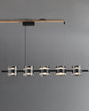 WOMO Glass Brass Linear Chandelier-WM2219B thumbnail