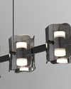 WOMO Glass Brass Linear Chandelier-WM2219B thumbnail