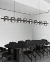 WOMO Glass Brass Linear Chandelier-WM2219B thumbnail