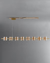 WOMO Glass Brass Linear Chandelier-WM2219B thumbnail