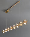 WOMO Glass Brass Linear Chandelier-WM2219B thumbnail