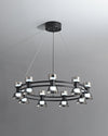 WOMO Modern Pillar Candle Round Chandelier-WM2224 thumbnail