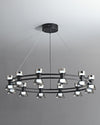 WOMO Modern Pillar Candle Round Chandelier-WM2224 thumbnail