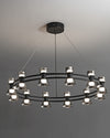 WOMO Modern Pillar Candle Round Chandelier-WM2224 thumbnail
